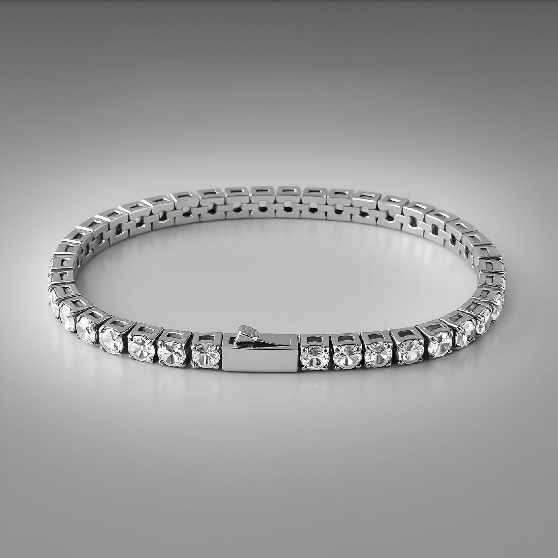 NAVIORA™ 18K Gold Plated Anti Tarnish Tennis Bracelet for Women