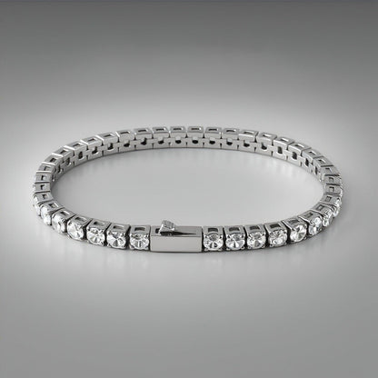 NAVIORA™ 18K Gold Plated Anti Tarnish Tennis Bracelet for Women