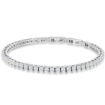 NAVIORA™ 18K Gold Plated Anti Tarnish Tennis Bracelet for Women